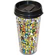 Simpsons Springfield Plastic Travel Mug
